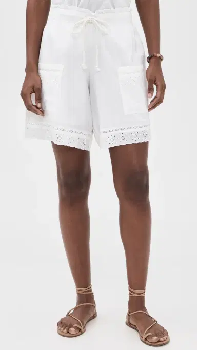 Ciao Lucia Neria Shorts White | Thumbnail 2 Ciao Lucia Neria Shorts White | Thumbnail 2
