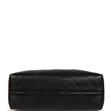 Chanel Chanel Small Coco Base Hobo Bag Brown Suede and Black Shiny Lambskin Brushed Gold Hardware | Thumbnail 6 Chanel Chanel Small Coco Base Hobo Bag Brown Suede and Black Shiny Lambskin Brushed Gold Hardware | Thumbnail 6