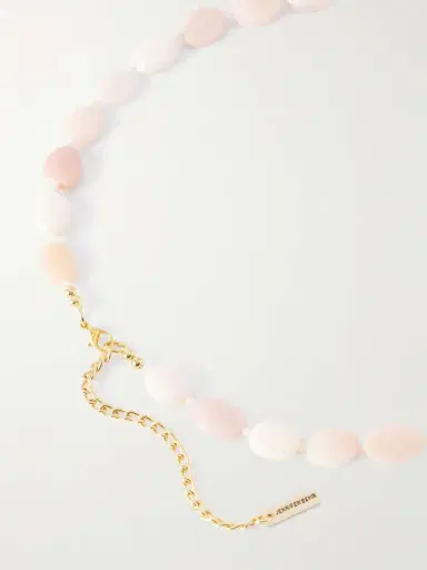 Jennifer Behr Samantha Gold-tone Opal Necklace | Thumbnail 3 Jennifer Behr Samantha Gold-tone Opal Necklace | Thumbnail 3