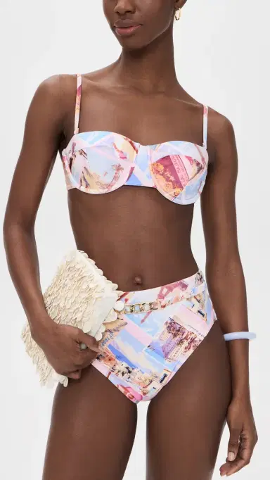 L'AGENCE Alexandria Structured Bikini Top ulti | Thumbnail 2 L'AGENCE Alexandria Structured Bikini Top ulti | Thumbnail 2