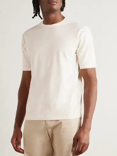 Drake's Hiking Slim-Fit Cotton-Jersey T-Shirt - Men | Thumbnail 3 Drake's Hiking Slim-Fit Cotton-Jersey T-Shirt - Men | Thumbnail 3