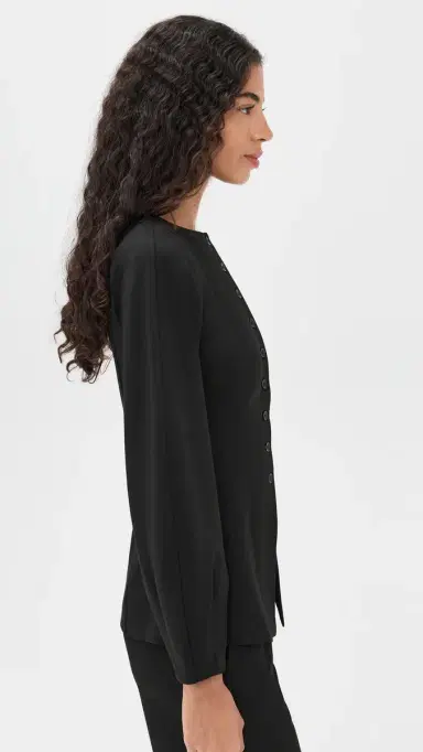 Aligne Bonnie Ponte Waisted Blazer Black 2 | Thumbnail 4 Aligne Bonnie Ponte Waisted Blazer Black 2 | Thumbnail 4