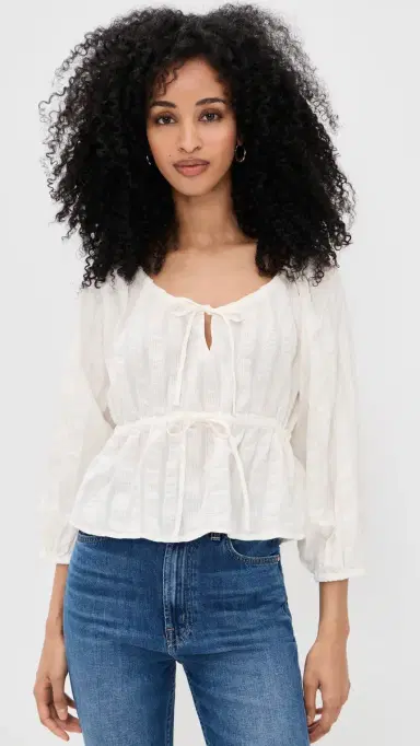 Mother The Love Child Top White M | Thumbnail 2 Mother The Love Child Top White M | Thumbnail 2
