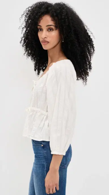 Mother The Love Child Top White M | Thumbnail 4 Mother The Love Child Top White M | Thumbnail 4