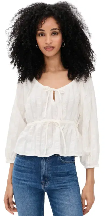 Mother The Love Child Top White M | Thumbnail 1 Mother The Love Child Top White M | Thumbnail 1