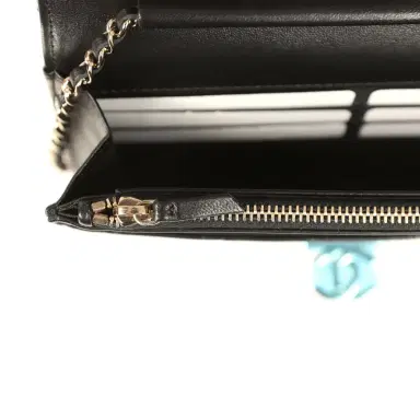 Chanel Chanel Wallet On Chain WOC Black Lambskin Light Gold Hardware | Thumbnail 11 Chanel Chanel Wallet On Chain WOC Black Lambskin Light Gold Hardware | Thumbnail 11
