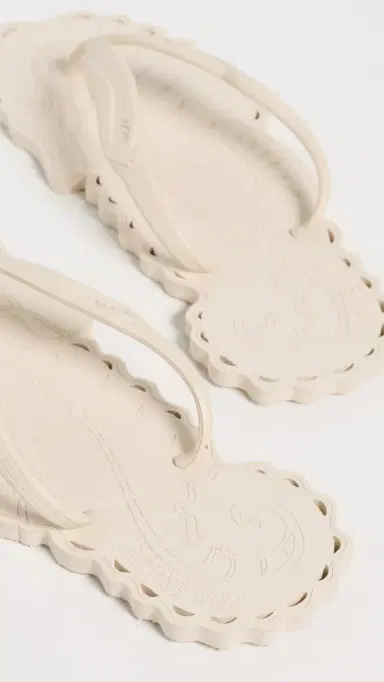 Zimmermann Seafoam Sandals Milk 41 | Thumbnail 4 Zimmermann Seafoam Sandals Milk 41 | Thumbnail 4
