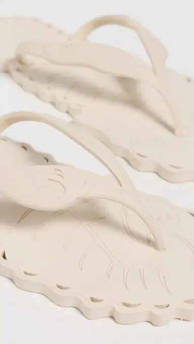 Zimmermann Seafoam Sandals Milk 41 | Thumbnail 6 Zimmermann Seafoam Sandals Milk 41 | Thumbnail 6