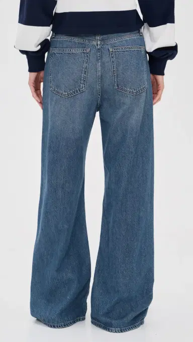 Madewell The Petite Ultimate Wide-Leg Jean in Airy Denim Pickett Wash | Thumbnail 3 Madewell The Petite Ultimate Wide-Leg Jean in Airy Denim Pickett Wash | Thumbnail 3