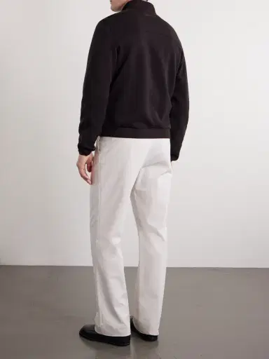 Zegna Honeycomb-Knit Cotton, Wool and Silk-Blend Zip-Up Sweater - Men | Thumbnail 4 Zegna Honeycomb-Knit Cotton, Wool and Silk-Blend Zip-Up Sweater - Men | Thumbnail 4