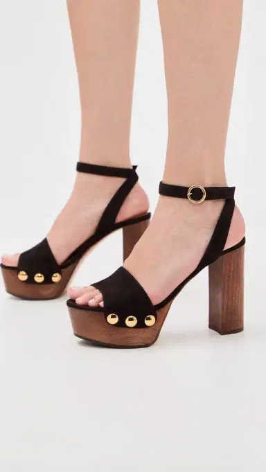 Gianvito Rossi Platform Sandals Moka | Thumbnail 3 Gianvito Rossi Platform Sandals Moka | Thumbnail 3