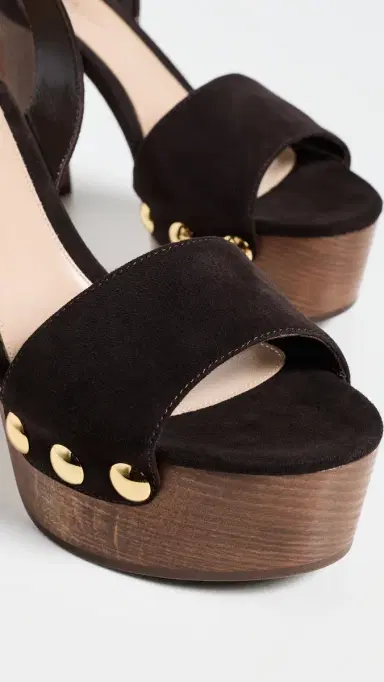 Gianvito Rossi Platform Sandals Moka | Thumbnail 6 Gianvito Rossi Platform Sandals Moka | Thumbnail 6
