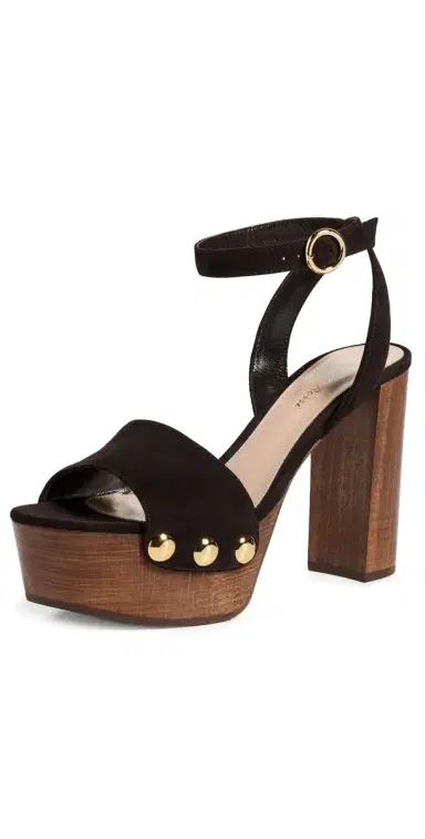Gianvito Rossi Platform Sandals Moka | Thumbnail 1 Gianvito Rossi Platform Sandals Moka | Thumbnail 1
