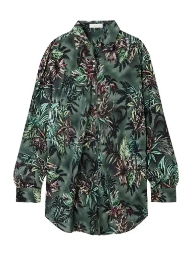 Rabanne Printed Silk Shirt | Thumbnail 1 Rabanne Printed Silk Shirt | Thumbnail 1