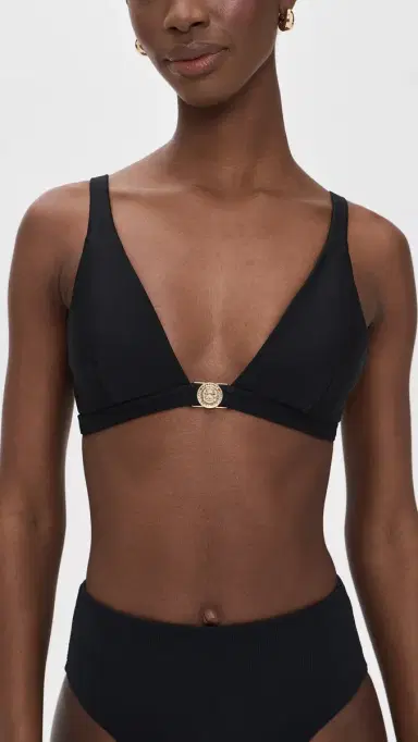 L'AGENCE Solid Lexie Bikini Top Black | Thumbnail 2 L'AGENCE Solid Lexie Bikini Top Black | Thumbnail 2