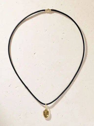 By Pariah Prism Orbit 14-karat Recycled Gold, Topaz Necklace | Thumbnail 4 By Pariah Prism Orbit 14-karat Recycled Gold, Topaz Necklace | Thumbnail 4