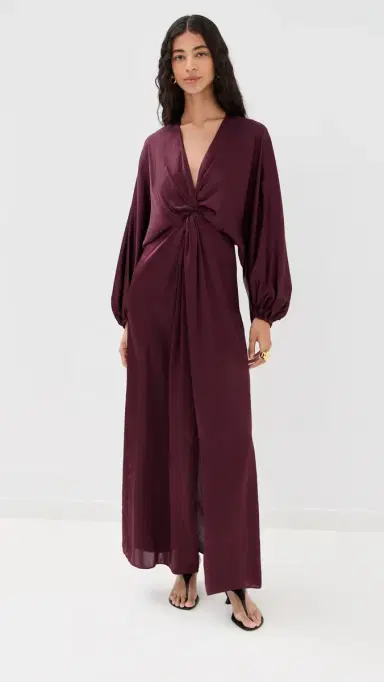 Figue Brenna Silk Dress Mulberry | Thumbnail 2 Figue Brenna Silk Dress Mulberry | Thumbnail 2