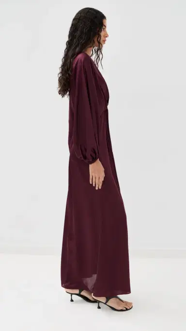 Figue Brenna Silk Dress Mulberry | Thumbnail 4 Figue Brenna Silk Dress Mulberry | Thumbnail 4