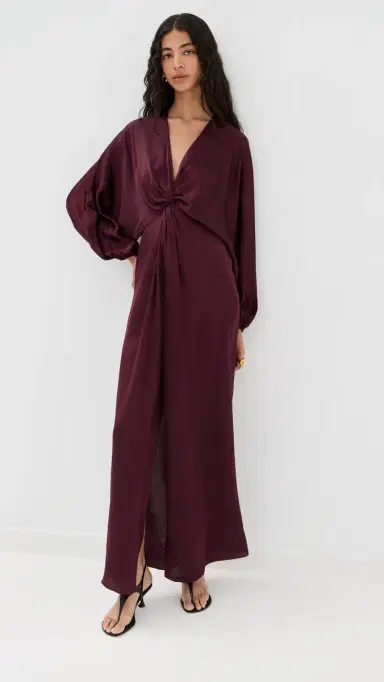 Figue Brenna Silk Dress Mulberry | Thumbnail 5 Figue Brenna Silk Dress Mulberry | Thumbnail 5