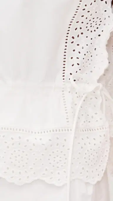 By Malene Birger Gerda Top Pure White | Thumbnail 6 By Malene Birger Gerda Top Pure White | Thumbnail 6