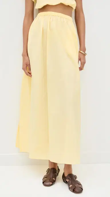 Playa Lucila axi Skirt Butter Yellow | Thumbnail 2 Playa Lucila axi Skirt Butter Yellow | Thumbnail 2