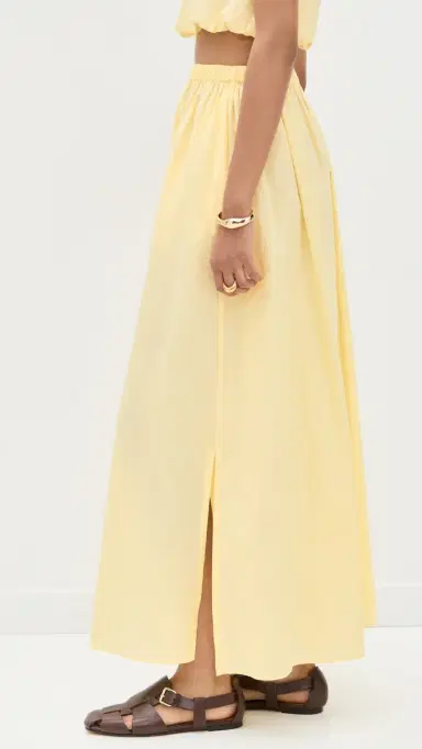 Playa Lucila axi Skirt Butter Yellow | Thumbnail 4 Playa Lucila axi Skirt Butter Yellow | Thumbnail 4