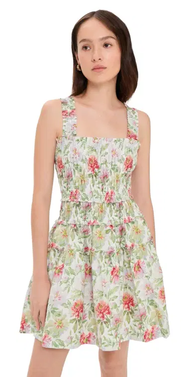 Hill House Home The Azalea Mini Nap Dress Peony Chintz | Thumbnail 1 Hill House Home The Azalea Mini Nap Dress Peony Chintz | Thumbnail 1