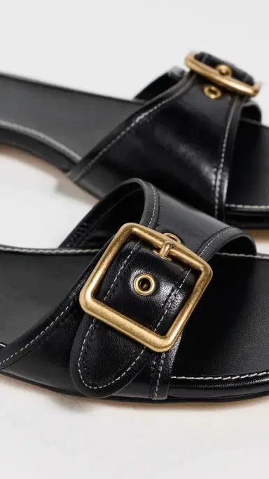 Coach Margot Flat Sandals Black 8.5 | Thumbnail 6 Coach Margot Flat Sandals Black 8.5 | Thumbnail 6