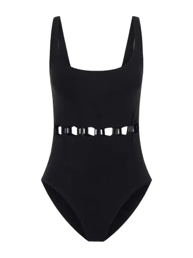 Eres Cutout Embellished Swimsuit | Thumbnail 1 Eres Cutout Embellished Swimsuit | Thumbnail 1