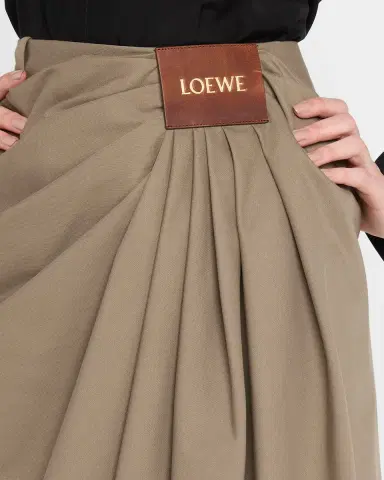 Loewe Draped Mini Skirt | Thumbnail 5 Loewe Draped Mini Skirt | Thumbnail 5