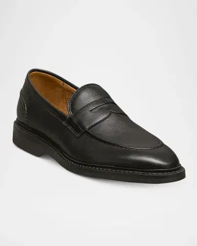 Allen Edmonds Men's Randolph Verse Leather Penny Loafers | Thumbnail 2 Allen Edmonds Men's Randolph Verse Leather Penny Loafers | Thumbnail 2