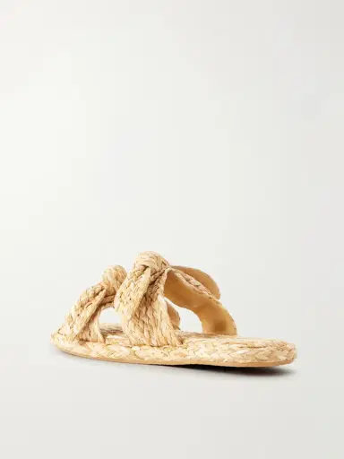 Zimmermann Carousel Raffia Slides | Thumbnail 3 Zimmermann Carousel Raffia Slides | Thumbnail 3