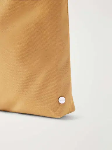 Valesque Thea Leather-trimmed Satin-shell Tote Bag | Thumbnail 5 Valesque Thea Leather-trimmed Satin-shell Tote Bag | Thumbnail 5