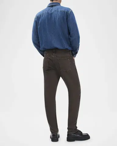 Rag & Bone Men 's Fit 3 Aero Stretch Jeans in Brown | Thumbnail 2 Rag & Bone Men 's Fit 3 Aero Stretch Jeans in Brown | Thumbnail 2
