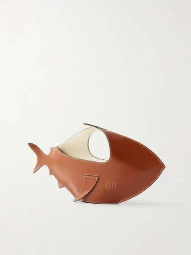 Staud Shark Leather Clutch | Thumbnail 4 Staud Shark Leather Clutch | Thumbnail 4