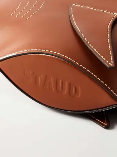 Staud Shark Leather Clutch | Thumbnail 5 Staud Shark Leather Clutch | Thumbnail 5