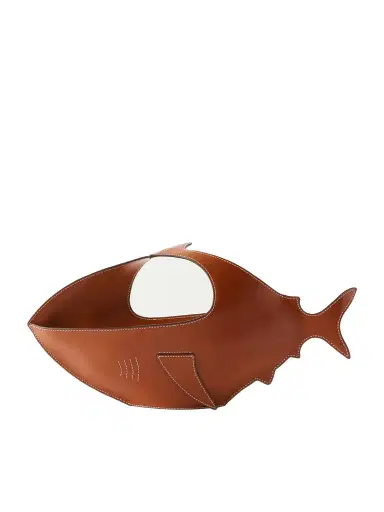 Staud Shark Leather Clutch | Thumbnail 1 Staud Shark Leather Clutch | Thumbnail 1