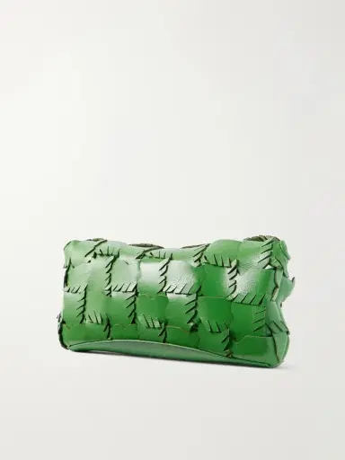Staud Leaf Woven Leather Clutch Bag | Thumbnail 4 Staud Leaf Woven Leather Clutch Bag | Thumbnail 4
