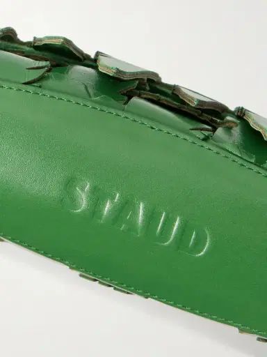 Staud Leaf Woven Leather Clutch Bag | Thumbnail 5 Staud Leaf Woven Leather Clutch Bag | Thumbnail 5