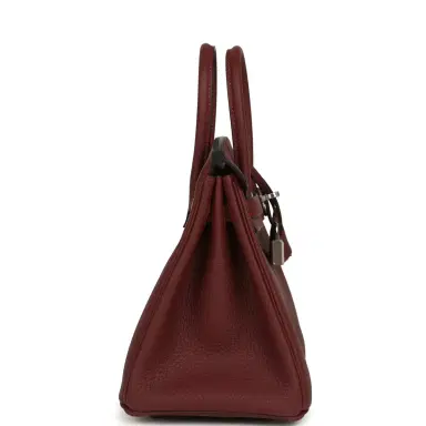 HERMÈS Hermes Birkin 25 Rouge H Togo Palladium Hardware | Thumbnail 3 HERMÈS Hermes Birkin 25 Rouge H Togo Palladium Hardware | Thumbnail 3