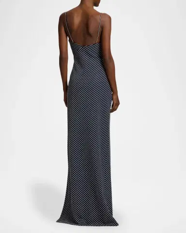 Ralph Lauren Collection Caitlin Sequined Trench Evening Dress | Thumbnail 2 Ralph Lauren Collection Caitlin Sequined Trench Evening Dress | Thumbnail 2