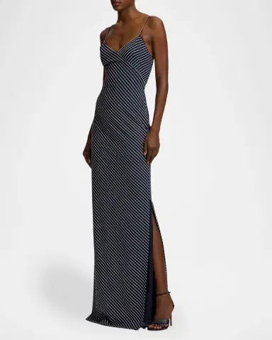 Ralph Lauren Collection Caitlin Sequined Trench Evening Dress | Thumbnail 5 Ralph Lauren Collection Caitlin Sequined Trench Evening Dress | Thumbnail 5