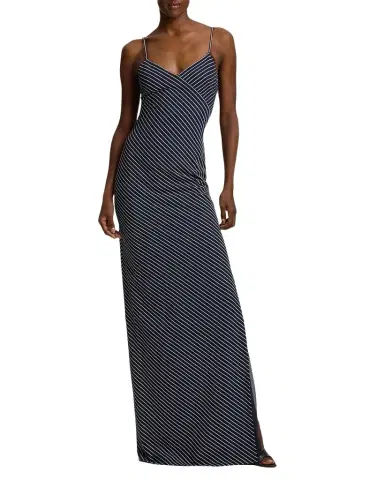 Ralph Lauren Collection Caitlin Sequined Trench Evening Dress | Thumbnail 1 Ralph Lauren Collection Caitlin Sequined Trench Evening Dress | Thumbnail 1