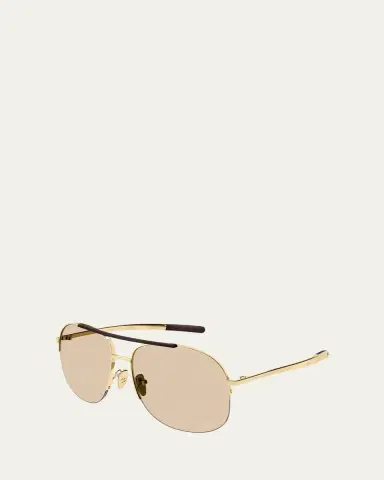 Gucci 61mm Metal Aviator Sunglasses | Thumbnail 4 Gucci 61mm Metal Aviator Sunglasses | Thumbnail 4