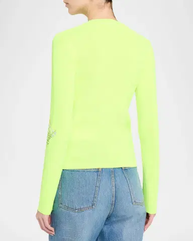 Essentiel Antwerp Jardens Embroidered Rib-Knit Sweater | Thumbnail 2 Essentiel Antwerp Jardens Embroidered Rib-Knit Sweater | Thumbnail 2