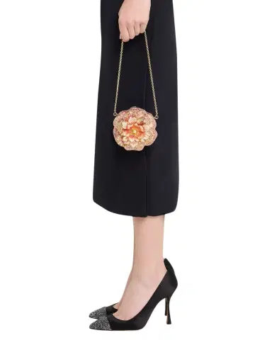 Judith Leiber Couture Magnolia Crystal Clutch Bag | Thumbnail 1 Judith Leiber Couture Magnolia Crystal Clutch Bag | Thumbnail 1