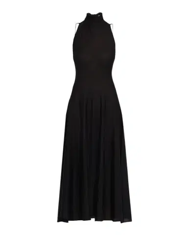 Malo Cashmere Silk Halter Dress | Thumbnail 1 Malo Cashmere Silk Halter Dress | Thumbnail 1
