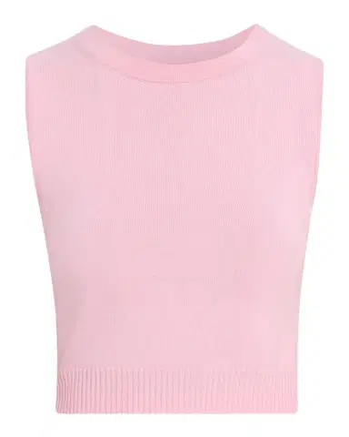 Oscar de la Renta Sleeveless Wool Crop Tank Top | Thumbnail 1 Oscar de la Renta Sleeveless Wool Crop Tank Top | Thumbnail 1