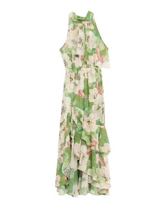 Aneva Halter High-Low Dress Aneva Halter High-Low Dress