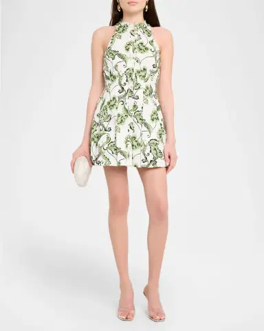 MISA Los Angeles Risha Sleeveless Mini Shirtdress | Thumbnail 2 MISA Los Angeles Risha Sleeveless Mini Shirtdress | Thumbnail 2